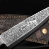 Hand Engraved Knife