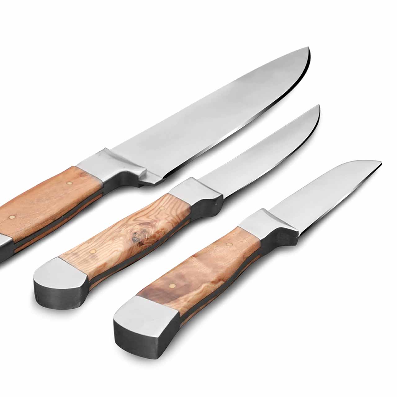 stainless steel kitchen knife set